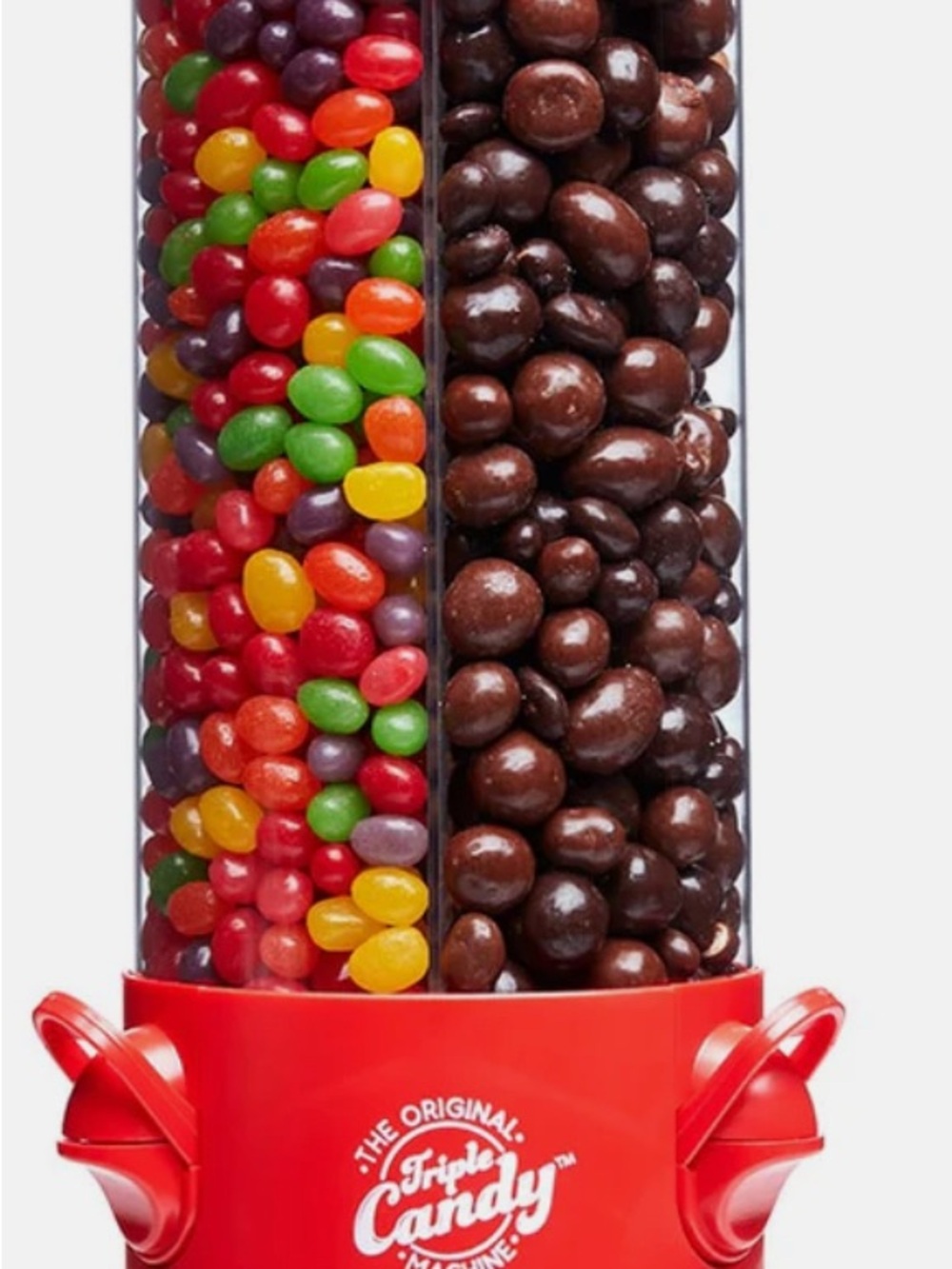 The Original Triple Candy Machine - Red Candy Dispenser
